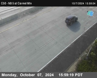 NB 5 at Carmel Mountain Rd.