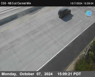 NB 5 at Carmel Mountain Rd.