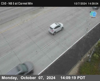 NB 5 at Carmel Mountain Rd.