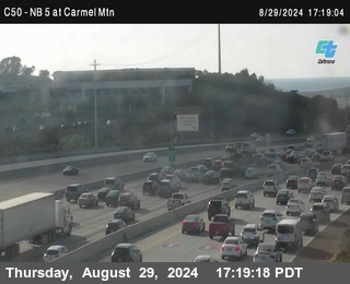 NB 5 at Carmel Mountain Rd.