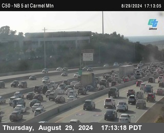 NB 5 at Carmel Mountain Rd.