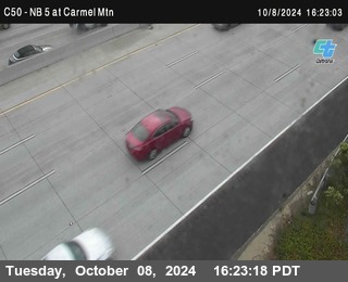 NB 5 at Carmel Mountain Rd.