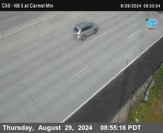 NB 5 at Carmel Mountain Rd.