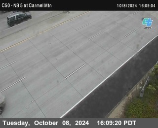 NB 5 at Carmel Mountain Rd.