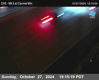 NB 5 at Carmel Mountain Rd.