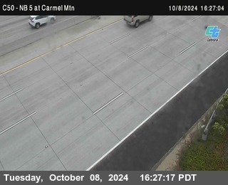 NB 5 at Carmel Mountain Rd.