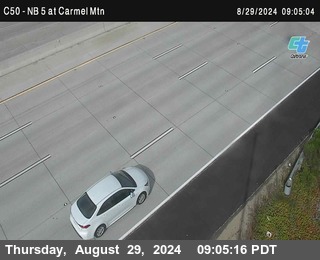 NB 5 at Carmel Mountain Rd.