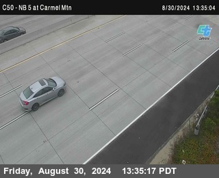 NB 5 at Carmel Mountain Rd.