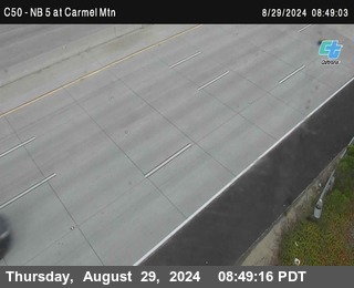 NB 5 at Carmel Mountain Rd.