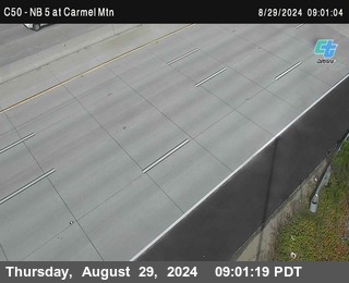 NB 5 at Carmel Mountain Rd.