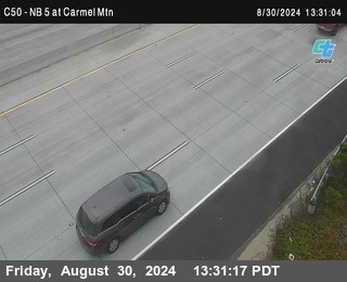 NB 5 at Carmel Mountain Rd.