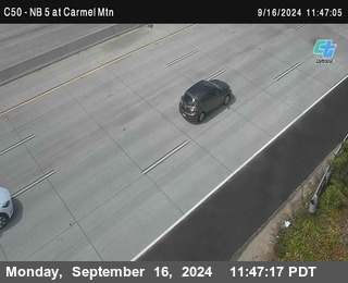 NB 5 at Carmel Mountain Rd.