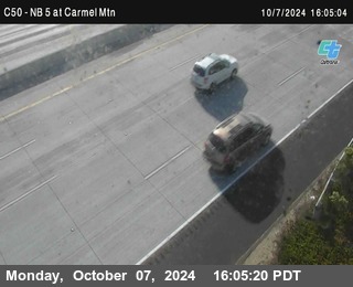 NB 5 at Carmel Mountain Rd.