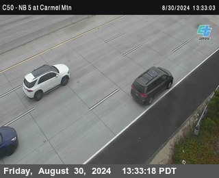 NB 5 at Carmel Mountain Rd.