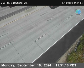 NB 5 at Carmel Mountain Rd.