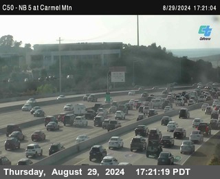 NB 5 at Carmel Mountain Rd.