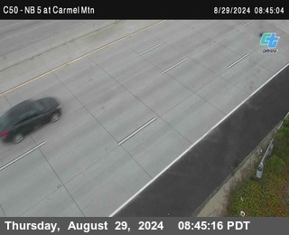 NB 5 at Carmel Mountain Rd.