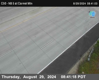 NB 5 at Carmel Mountain Rd.