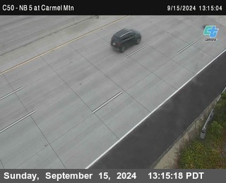 NB 5 at Carmel Mountain Rd.