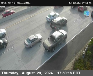 NB 5 at Carmel Mountain Rd.