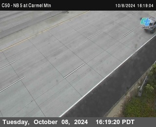 NB 5 at Carmel Mountain Rd.