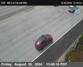 NB 5 at Carmel Mountain Rd.