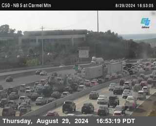 NB 5 at Carmel Mountain Rd.