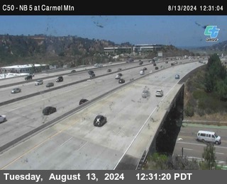 NB 5 at Carmel Mountain Rd.