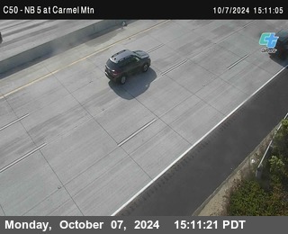 NB 5 at Carmel Mountain Rd.