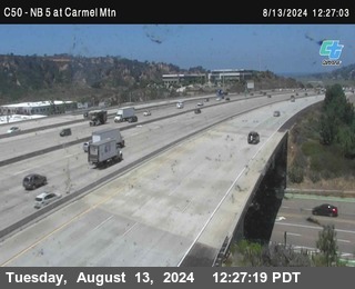 NB 5 at Carmel Mountain Rd.