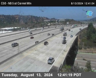 NB 5 at Carmel Mountain Rd.