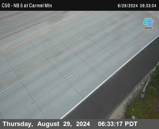 NB 5 at Carmel Mountain Rd.