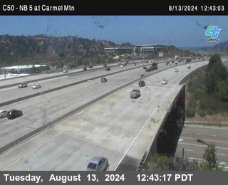 NB 5 at Carmel Mountain Rd.