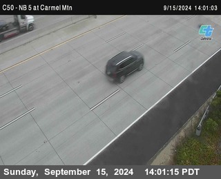 NB 5 at Carmel Mountain Rd.