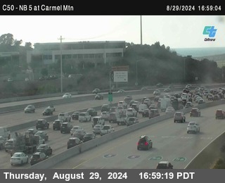 NB 5 at Carmel Mountain Rd.