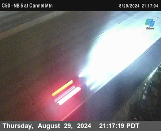 NB 5 at Carmel Mountain Rd.