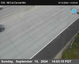 NB 5 at Carmel Mountain Rd.