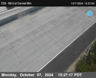 NB 5 at Carmel Mountain Rd.