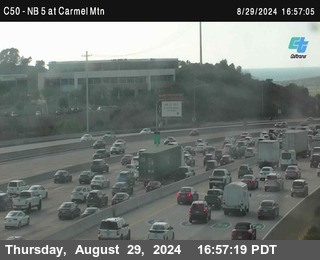 NB 5 at Carmel Mountain Rd.