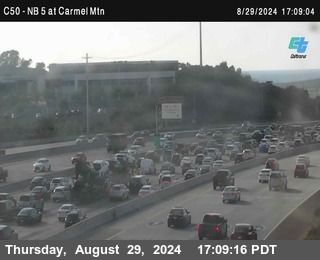 NB 5 at Carmel Mountain Rd.