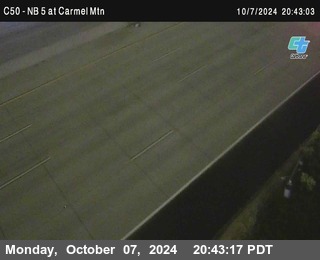 NB 5 at Carmel Mountain Rd.