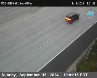 NB 5 at Carmel Mountain Rd.