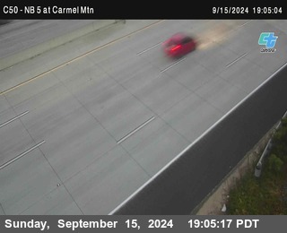 NB 5 at Carmel Mountain Rd.