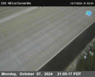 NB 5 at Carmel Mountain Rd.