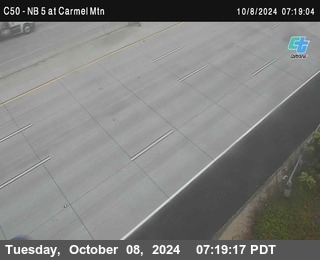 NB 5 at Carmel Mountain Rd.