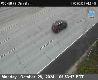 NB 5 at Carmel Mountain Rd.