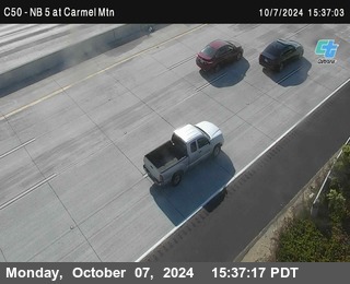 NB 5 at Carmel Mountain Rd.