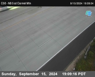 NB 5 at Carmel Mountain Rd.