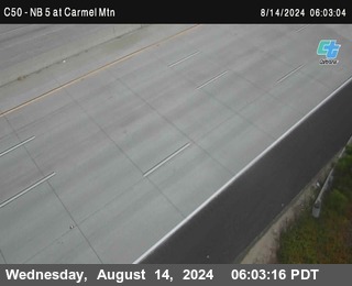 NB 5 at Carmel Mountain Rd.