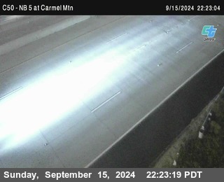 NB 5 at Carmel Mountain Rd.